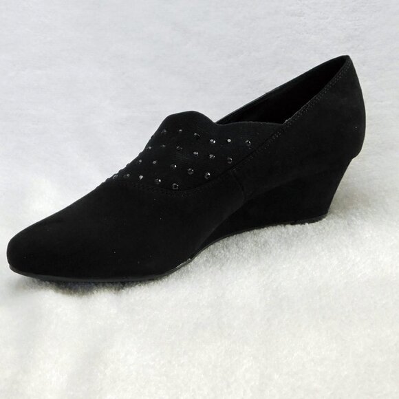 W331 Karen Scott Closed Toe Wedge Pumps - 7.5 M - Picture 2 of 6